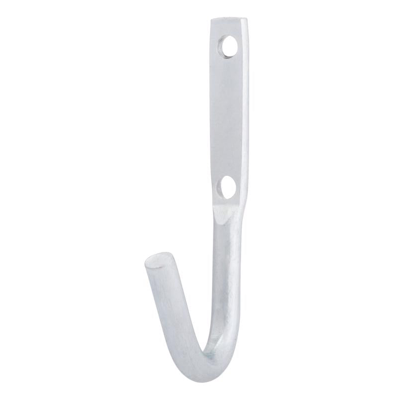 Hampton Small Zinc-Plated Silver Steel 4.875 in. L Rope Binding Hook 300 lb