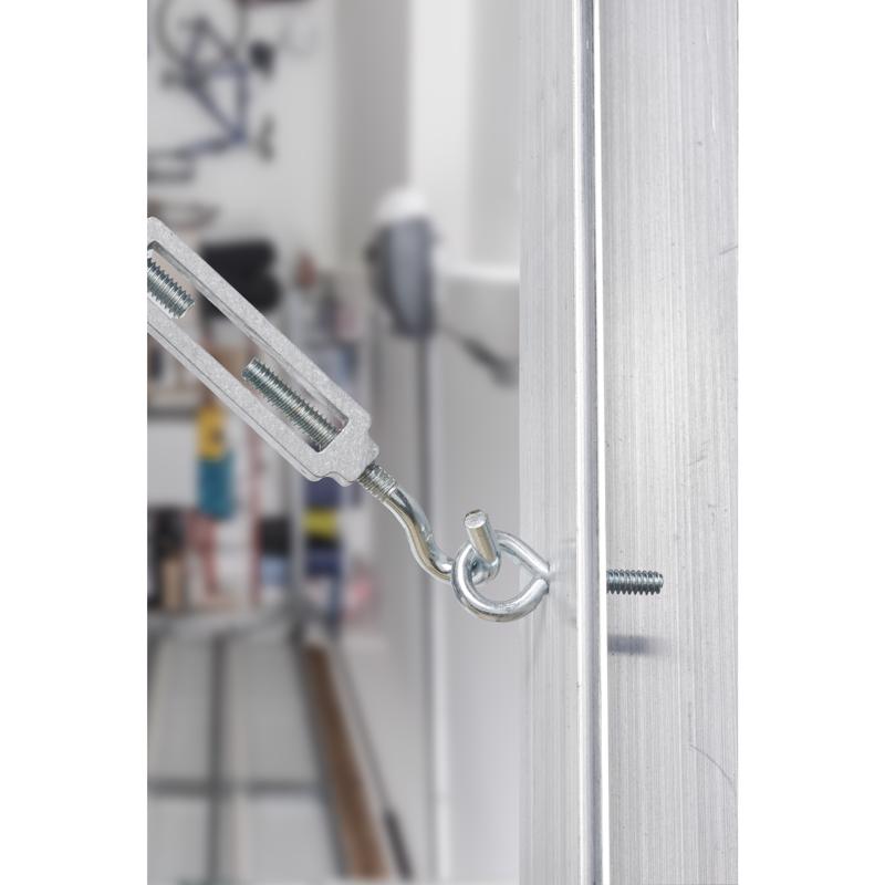 Hampton 3/16 in. X 1-1/2 in. L Zinc-Plated Steel Eyebolt Nut Included