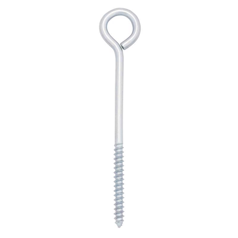 Hampton 1/4 in. X 4-1/2 in. L Zinc-Plated Steel Lag Thread Eyebolt