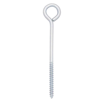 Hampton 1/4 in. X 4-1/2 in. L Zinc-Plated Steel Lag Thread Eyebolt