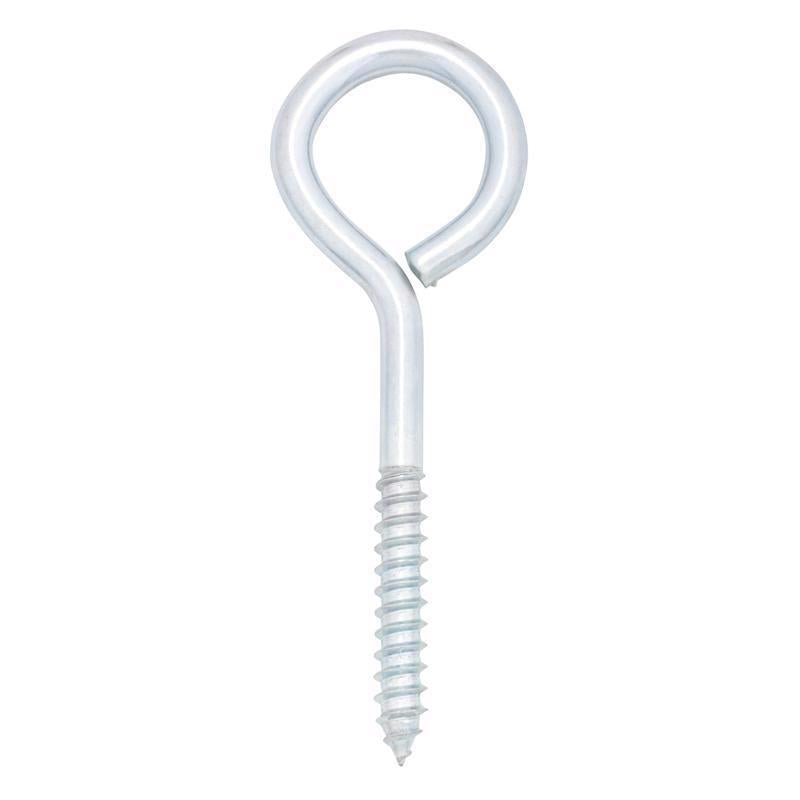 Hampton 3/8 in. X 5 in. L Zinc-Plated Steel Lag Thread Eyebolt Nut Included