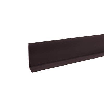 M-D Building Products 2.5 in. H X 0.08 in. W X 48 in. L Prefinished Brown Vinyl Wall Base