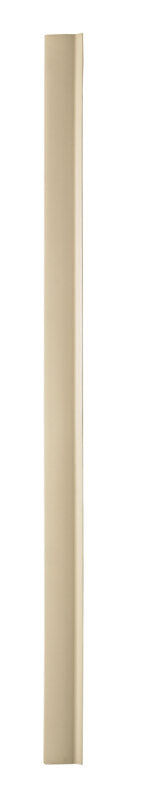 M-D Building Products 2.5 in. H X 0.08 in. W X 48 in. L Prefinished Almond Vinyl Wall Base