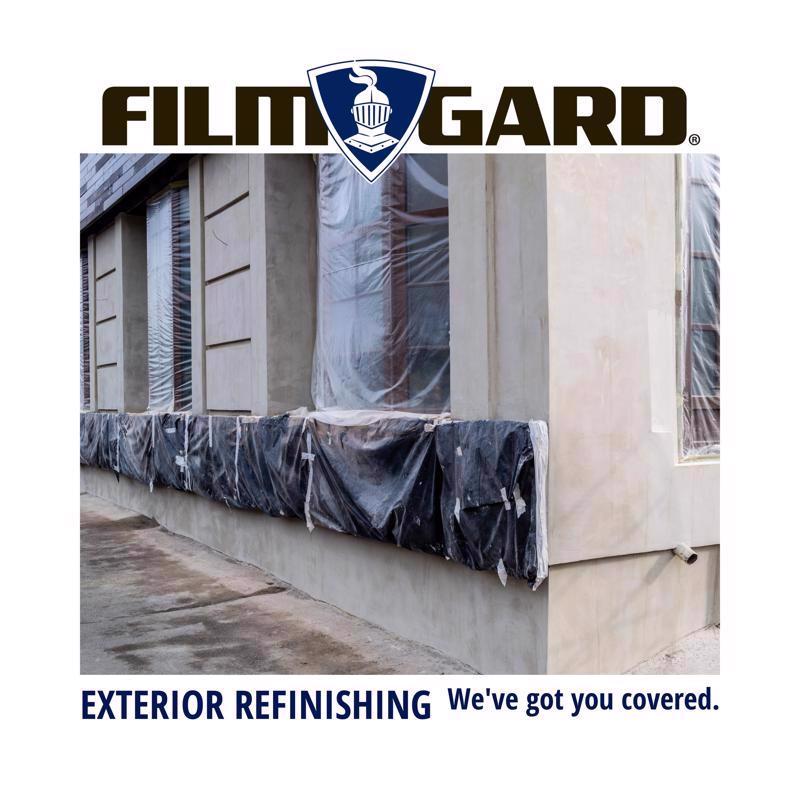 Film-Gard Plastic Sheeting 4 mil X 6 ft. W X 100 ft. L Polyethylene Black
