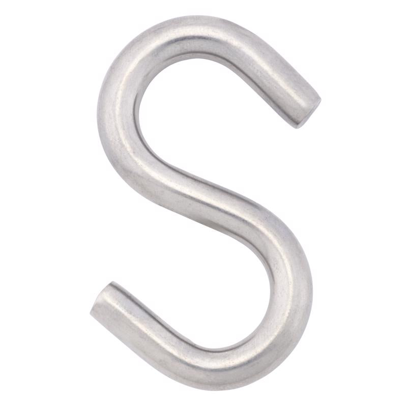 Hampton Small Steel 2.5 in. L S-Hook 250 lb