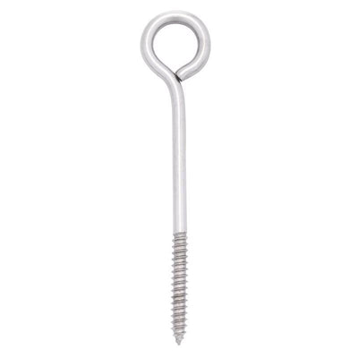 Hampton 5/16 in. X 6 in. L Stainless Stainless Steel Lag Thread Eyebolt