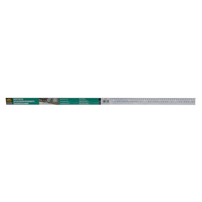 M-D Building Products 0.5 in. H X 1.375 in. W X 36 in. L Prefinished Silver Aluminum Carpet Gripper