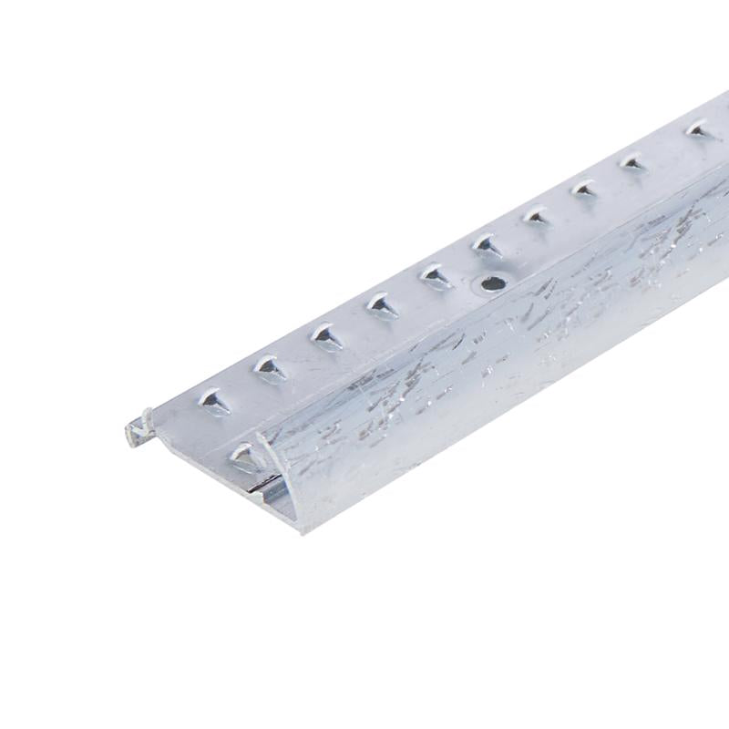 M-D Building Products 0.5 in. H X 1.375 in. W X 36 in. L Prefinished Silver Aluminum Carpet Gripper
