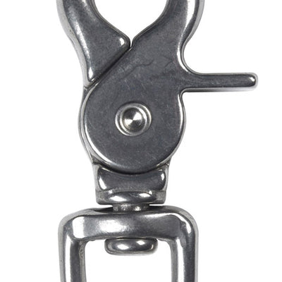 Campbell 1/2 in. D X 2-15/32 in. L Polished Steel Trigger Snap 80 lb