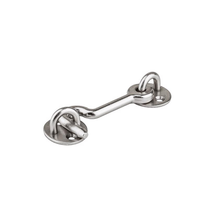 National Hardware Satin Nickel Silver Steel Door Latch
