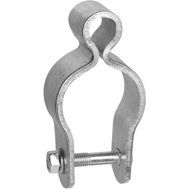 National Hardware 2 in. L Zinc-Plated Silver Steel Pipe Hinge