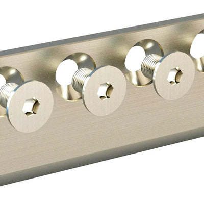 National Hardware 5/8 in. D X 3-1/8 in. L Satin Steel Sliding Door Hardware Connecting Adapter