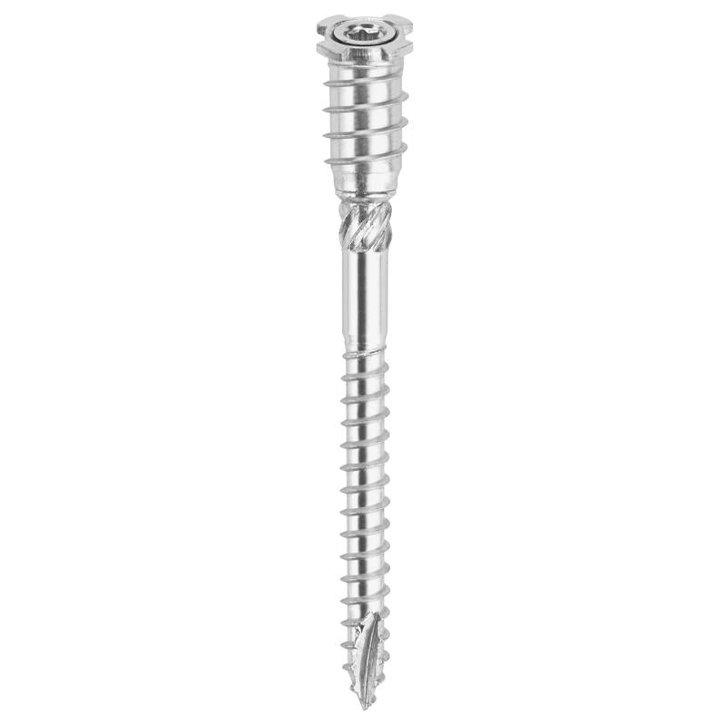 GRK Fasteners No. 14 X 3-1/8 in. L Star Zinc-Plated W-Cut Shim Screws 100 pk
