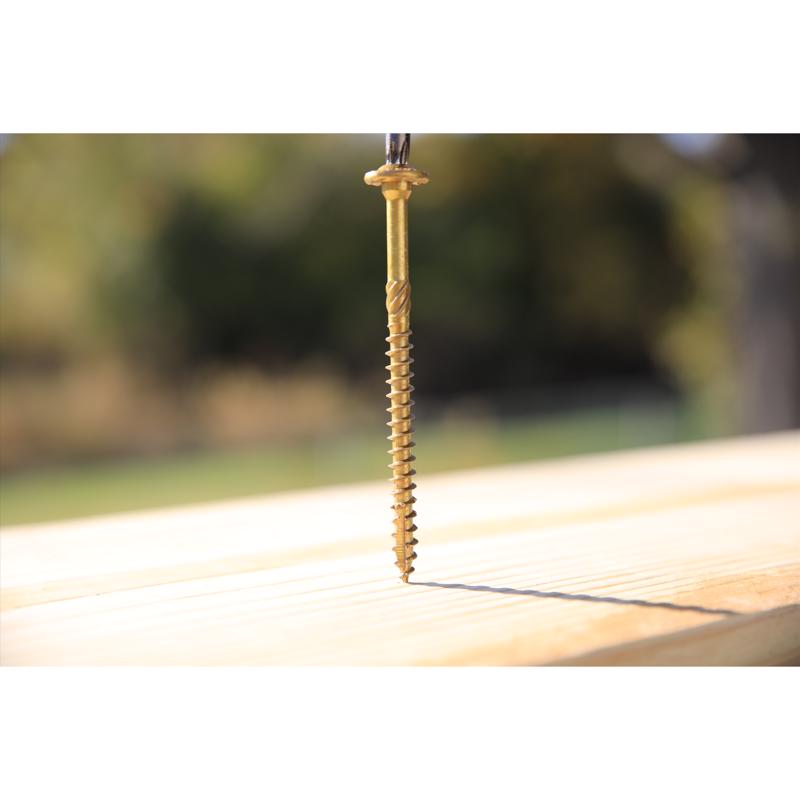 GRK Fasteners No. 20 in. X 6 in. L Star Washer Head W-Cut Structural Screws