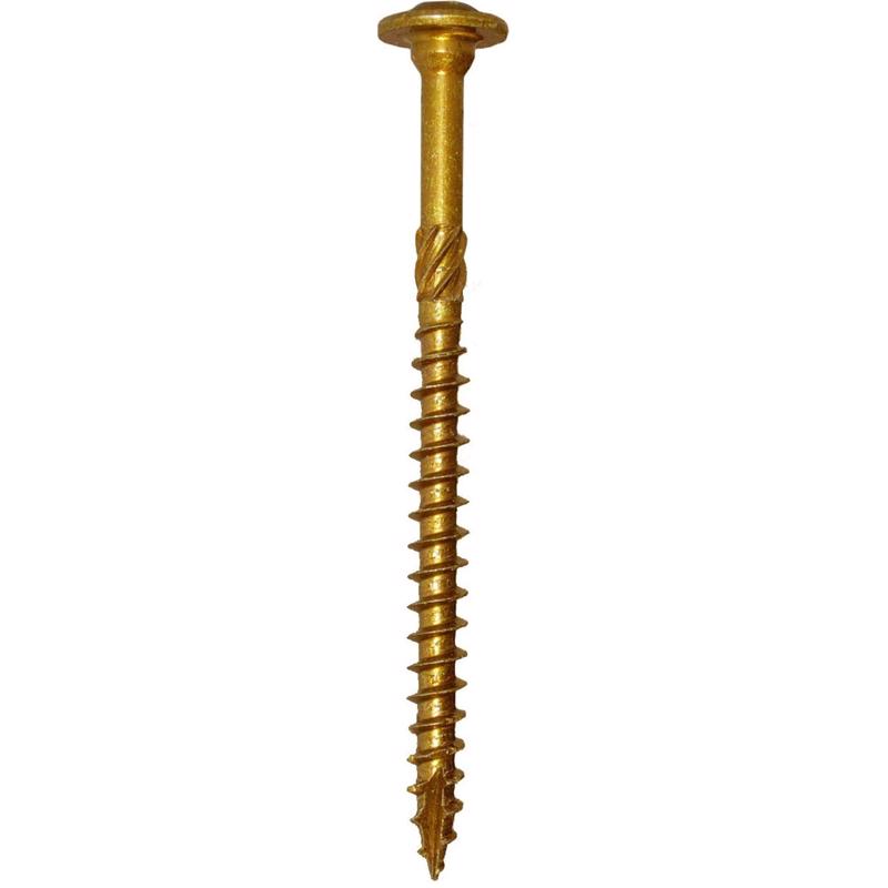 GRK Fasteners 3/8 in. in-lb X 6 in. L Star Washer Head Self Tapping Structural Screws