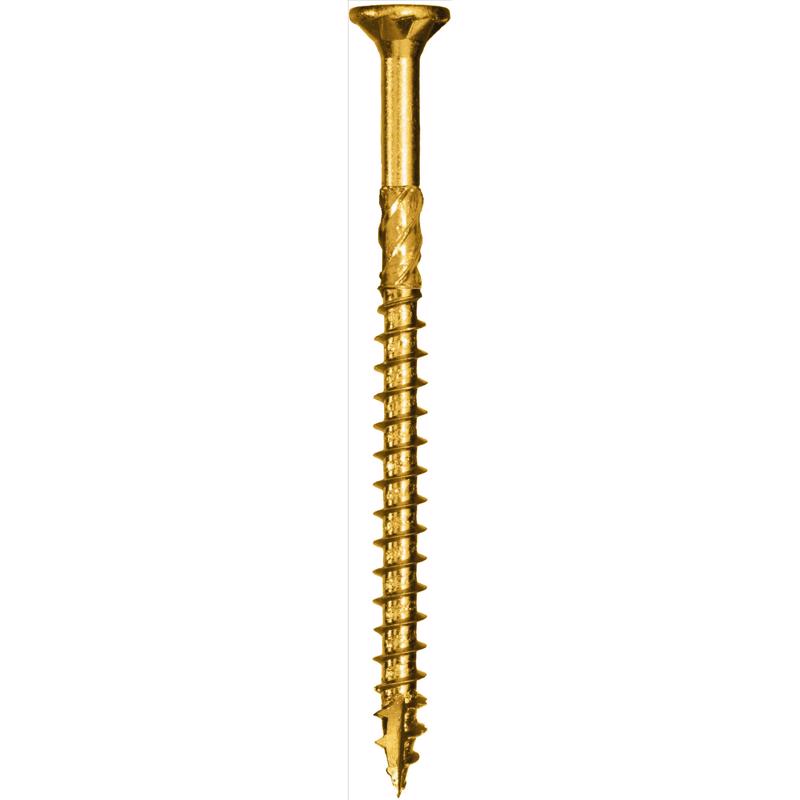 GRK Fasteners R4 No. 12, No. 14 X 5-5/8 in. L Star Coated W-Cut Multi-Purpose Screws 600 pk