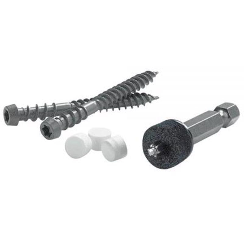 FastenMaster Cortex Torx Ttap Star Head Deck Screws and Plugs Kit