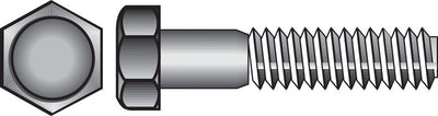 HILLMAN 3/8-16 in. D X 2 in. L Stainless Steel Hex Head Cap Screw 50 pk