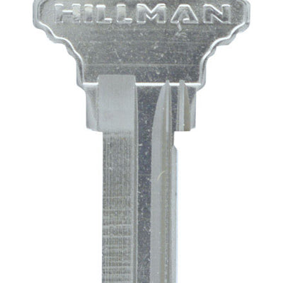 HILLMAN KeyKrafter Traditional Silver House/Office Key Blank 68 SC1, EZ2, CLP1 Single For Schlage Lo
