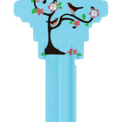 HILLMAN DIVA Tree & Birds House/Office Universal Key Blank SC1 Single
