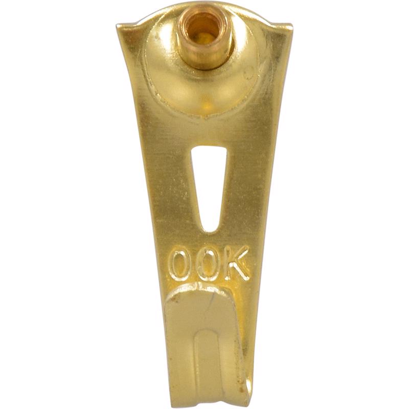 HILLMAN OOK Brass-Plated Gold Professional Picture Hanging Set 20 lb 15 pk