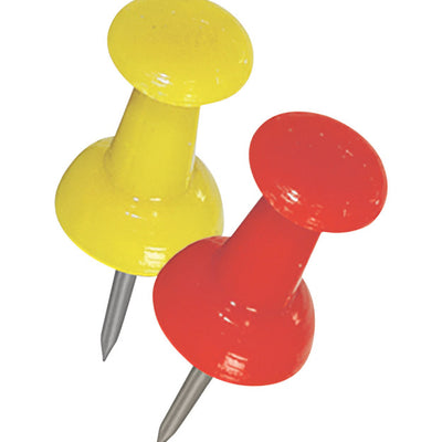 HILLMAN Assorted Push Pins 16 pk