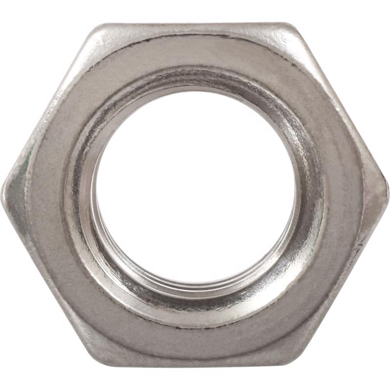 HILLMAN 1/2-13 in. Stainless Steel USS Hex Nut 50 pk