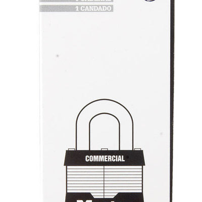 Master Lock 1-5/16 in. H X 1 in. W X 1-3/4 in. L Steel Double Locking Exterior Padlock