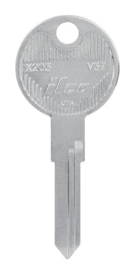 HILLMAN Traditional Key Automotive Key Blank V-36 Double For Volkswagen