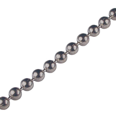 HILLMAN Metal Silver Beaded Chain