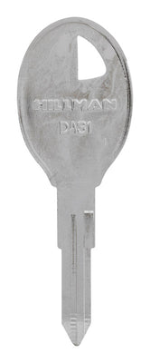 HILLMAN Traditional Key Automotive Key Blank DA-31 Double For Nissan