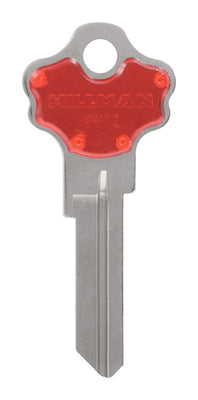 HILLMAN ColorPlus Traditional Key House/Office Key Blank Single