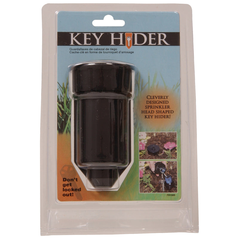 HILLMAN 1-7/8 in. D Metal/Plastic Black Key Hider