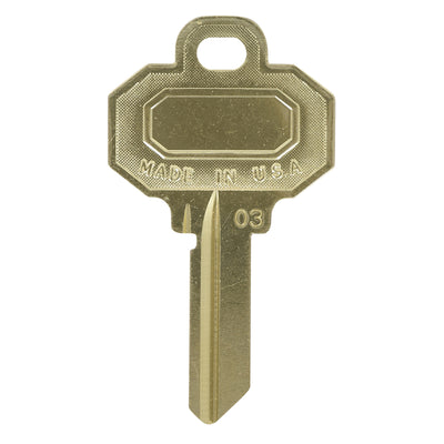 HILLMAN Baldwin House/Office Universal Key Blank Single