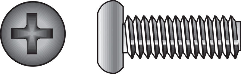 HILLMAN No. 10-32 Ga. X 1-1/4 in. L Phillips Flat Head Stainless Steel Machine Screws