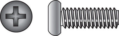HILLMAN No. 10-32 Ga. X 1-1/2 in. L Phillips Flat Head Stainless Steel Machine Screws 100 pk