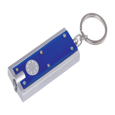 HILLMAN 1 in. D Plastic Assorted LED Light/Split Ring Keychain