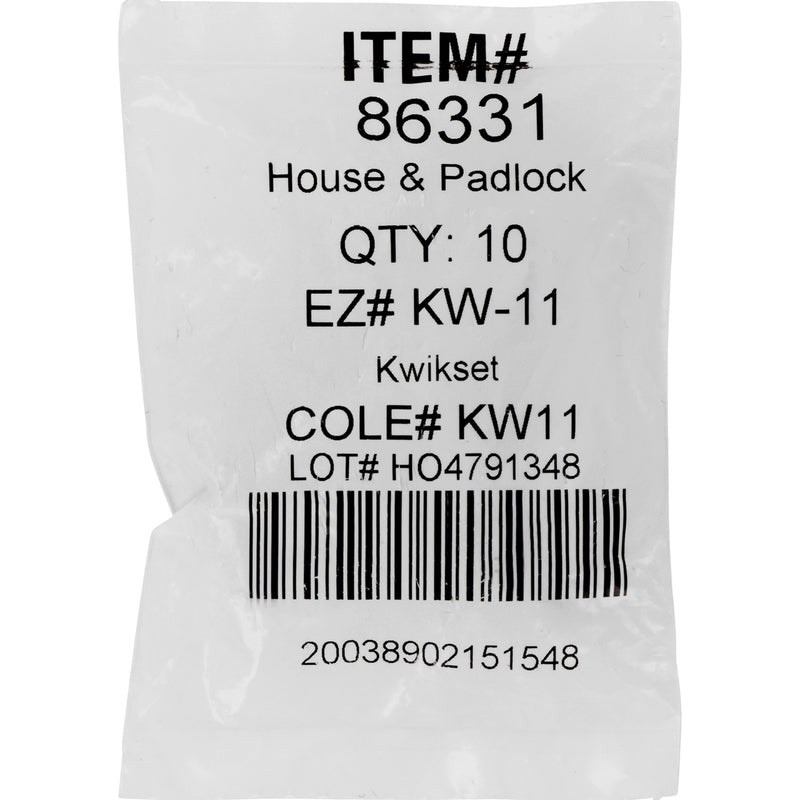HILLMAN House/Office Universal Key Blank KW11 Single