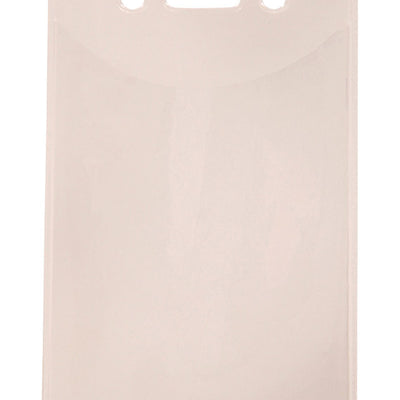 HILLMAN Plastic Clear ID Holder Badge Sleeve