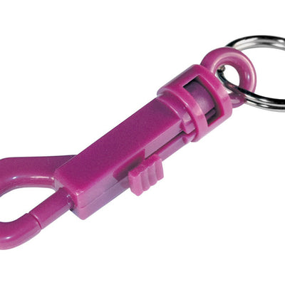 HILLMAN Plastic Multicolored Snap Hook Clip Strip