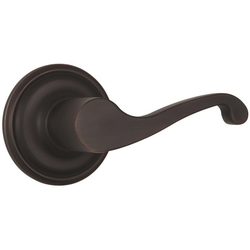 Brinks Push Pull Rotate Glenshaw Oil Rubbed Bronze Privacy Lock KW1 1.75 in.