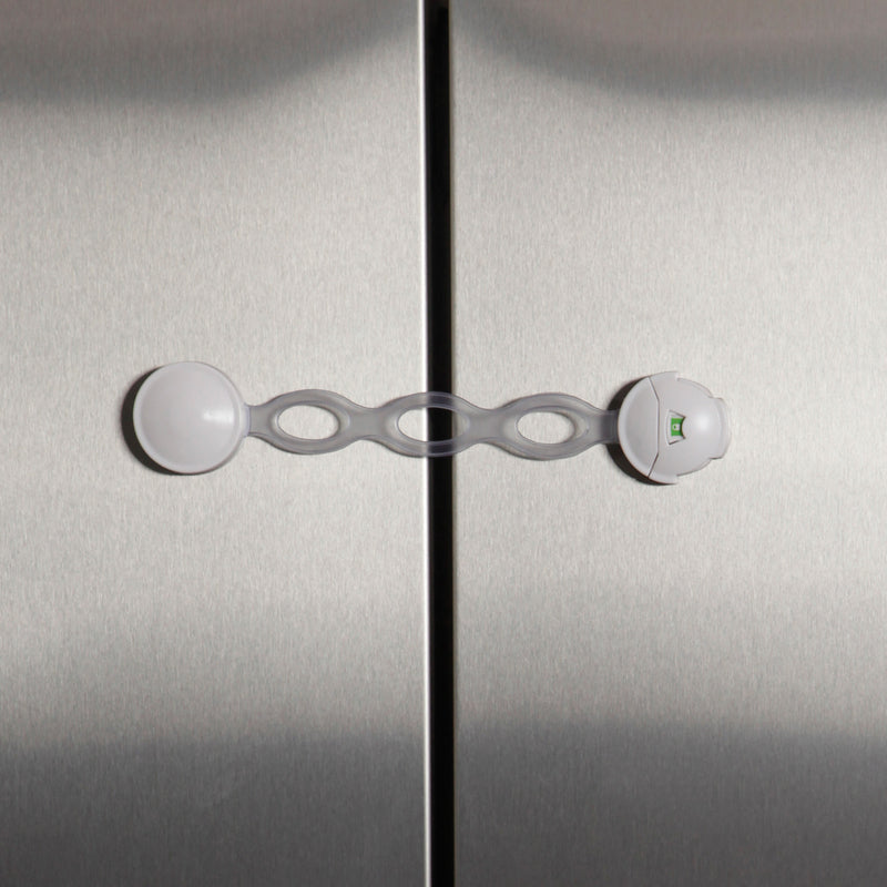 Dreambaby EZY-Check White Plastic Safety Latch