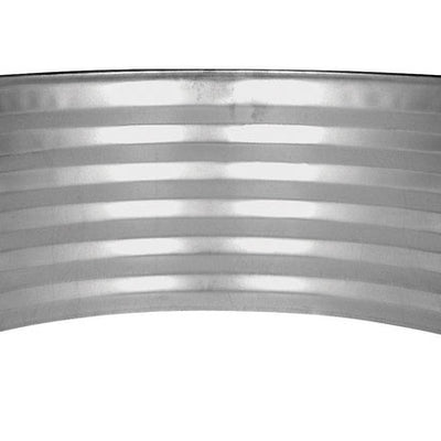 Tiger Brand Jack Post 18 in. H X 37 in. W Galvanized Steel Window Well