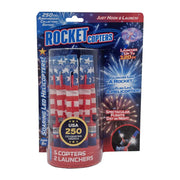 Rocket Copters 250th Anniversary Limited Addition LED Helicopters Launching Toy Patriotic