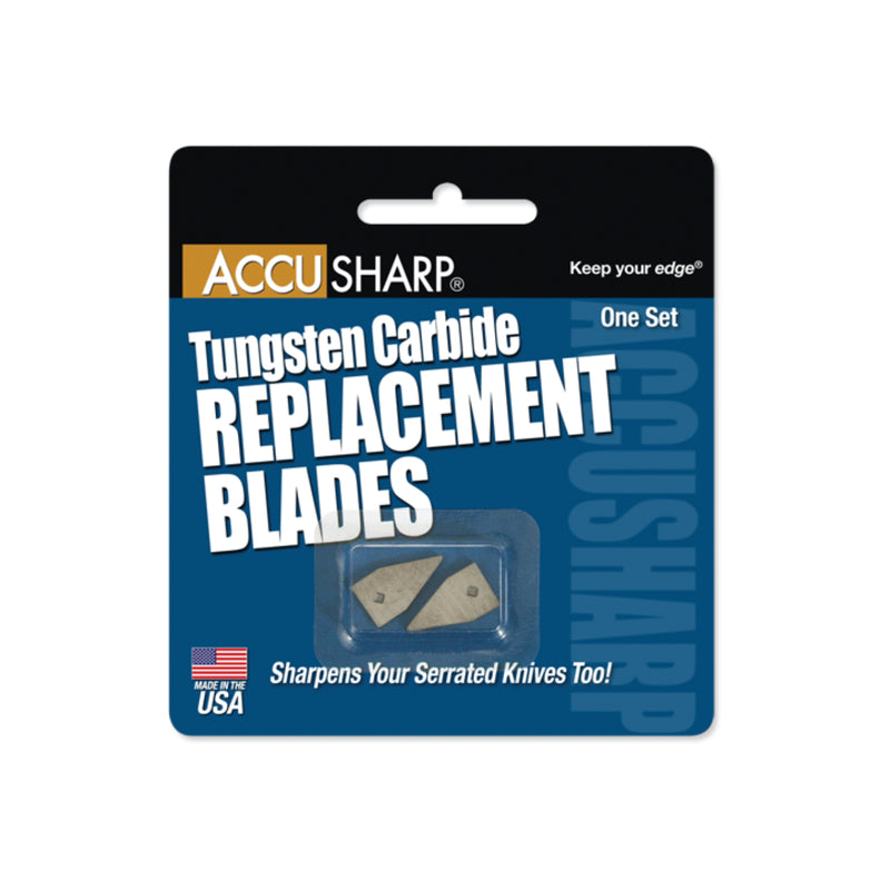 AccuSharp Matte Tungsten Carbide Knife Sharpener Replacement Blades