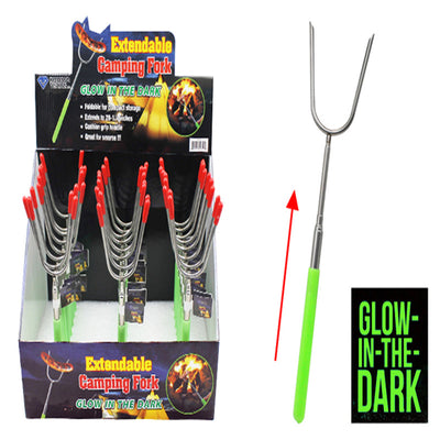 Diamond Visions Glow in the Dark Extendable Camping Fork