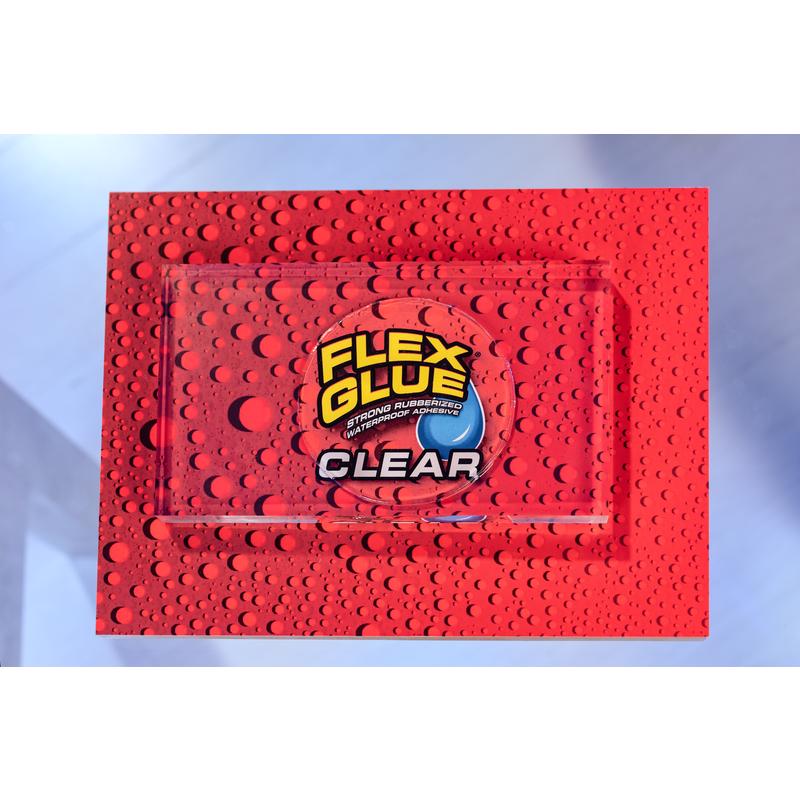 Flex Seal Family of Products Flex Glue Clear Rubberized Waterproof Adhesive 9