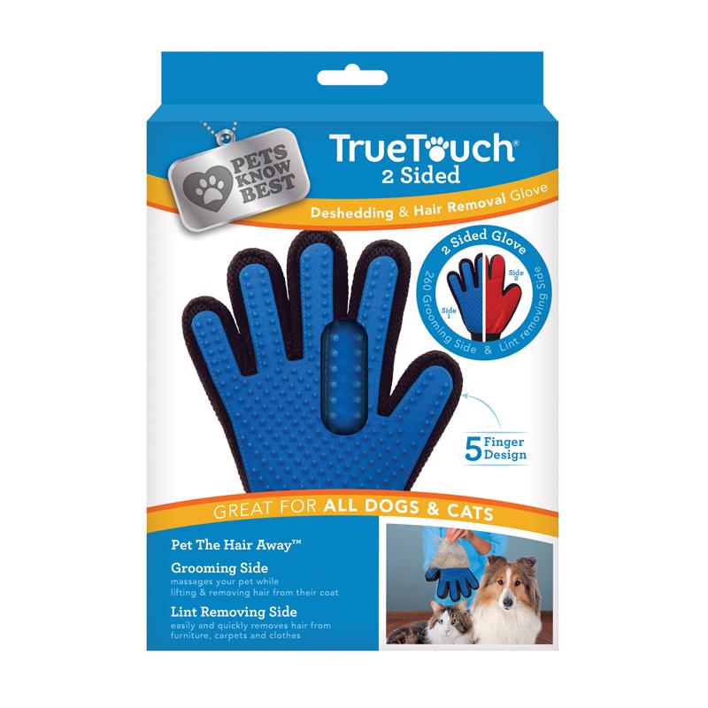 As Seen On Tv True Touch Blue Cat/Dog Grooming Mitt