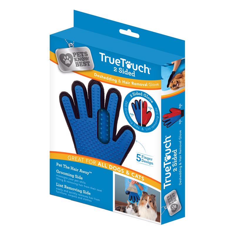 As Seen On Tv True Touch Blue Cat/Dog Grooming Mitt