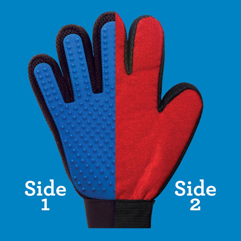 As Seen On Tv True Touch Blue Cat/Dog Grooming Mitt